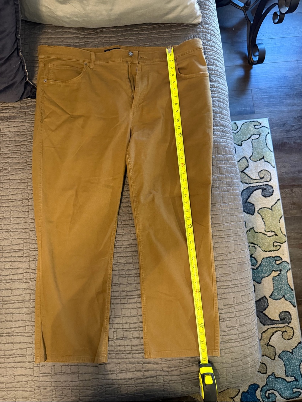 Roundtree & Yorke Men's Chinos in Mustard
